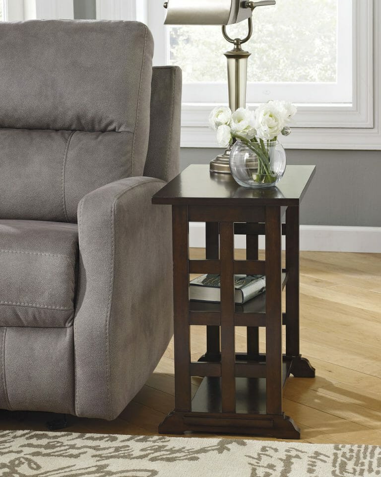 Braunsen - Brown - Chair Side End Table - NC Gallery Furniture